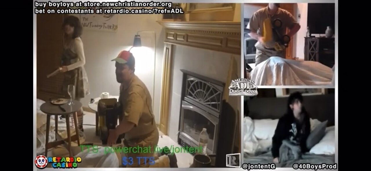 There was a person there the whole time