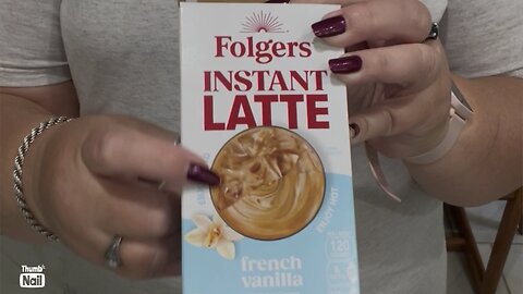 (05/14/2025) TASTE TESTING FOLDGER’S INSTANTLY LATTE FRENCH VANILLA FLAVORED COFFEE MIX
