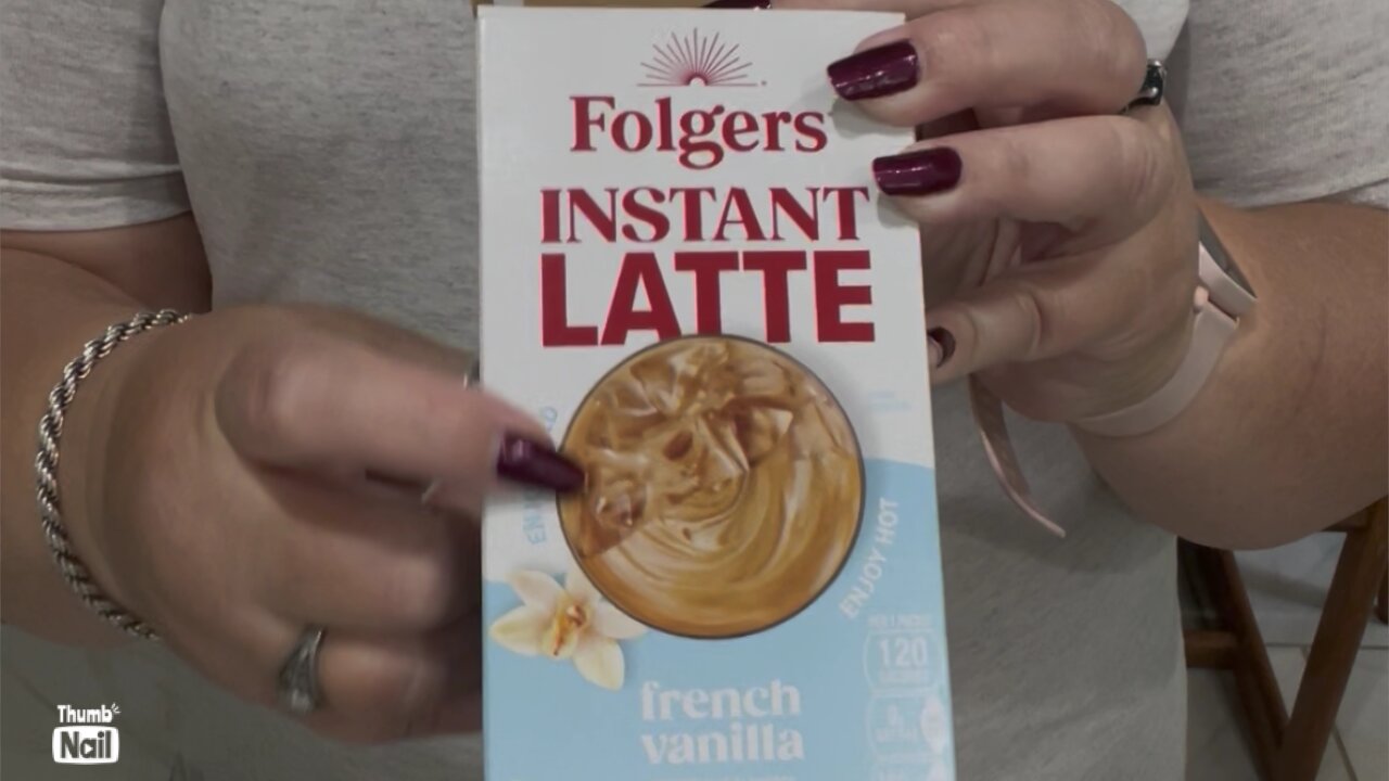 (05/14/2025) TASTE TESTING FOLDGER’S INSTANTLY LATTE FRENCH VANILLA FLAVORED COFFEE MIX