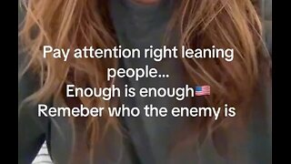 Captioned TikToker "Right-leaning people, please pay attention"