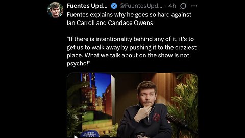 Nick Fuentes explains his hard on for Candace an Ian Carroll