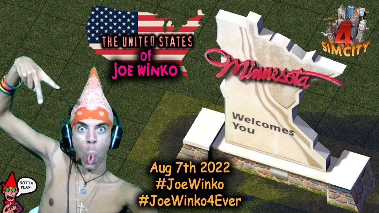 Builing Minnesota - SimCity 4 Gaming Livestream (Aug 7th 2022) - Joe Winko
