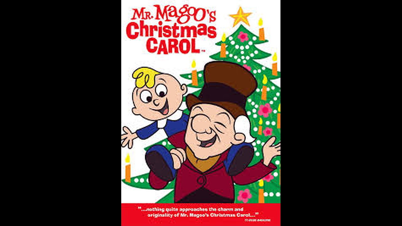 Cartoon 🎄 Mister Magoo's Christmas Carol 🎁 1962 .