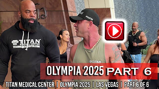 Part 6 Titan Medical 2025 Las Vegas Mr. Olympia Fitness Expo Trip Documentary
