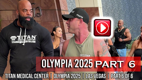 Part 6 Titan Medical 2025 Las Vegas Mr. Olympia Fitness Expo Trip Documentary