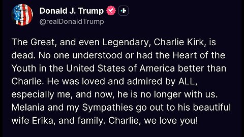 A PRAYER FOR CHARLIE KIRK’S FAMILY