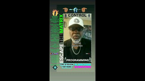 ▪︎CONTROL AND PROGRAMMING/ESCAPE THE MATRIX