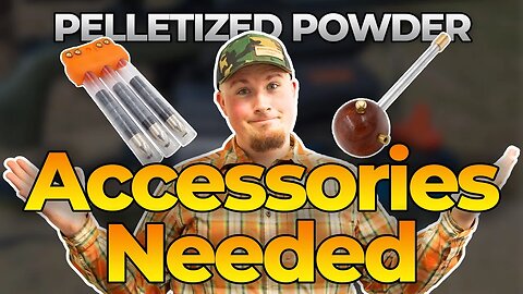 What Accessories Do I Need for My Muzzleloader? | Pelletized Powder Inline | Muzzle-Loaders.com