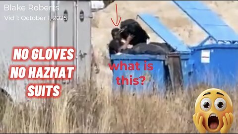 Caught on CAMERA 📸 What is in the blue bins RCMP unload from Universal Ostrich Farms? | SOG CLIP