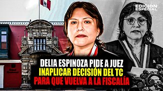 DEC 12 - Delia Espinoza quiere volver a la Fiscalía: pide a juez inaplicar decisión del TC