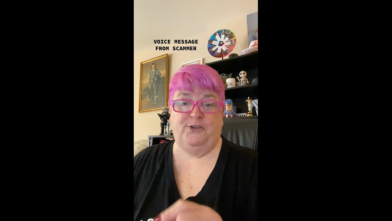 Scammer voice mail
