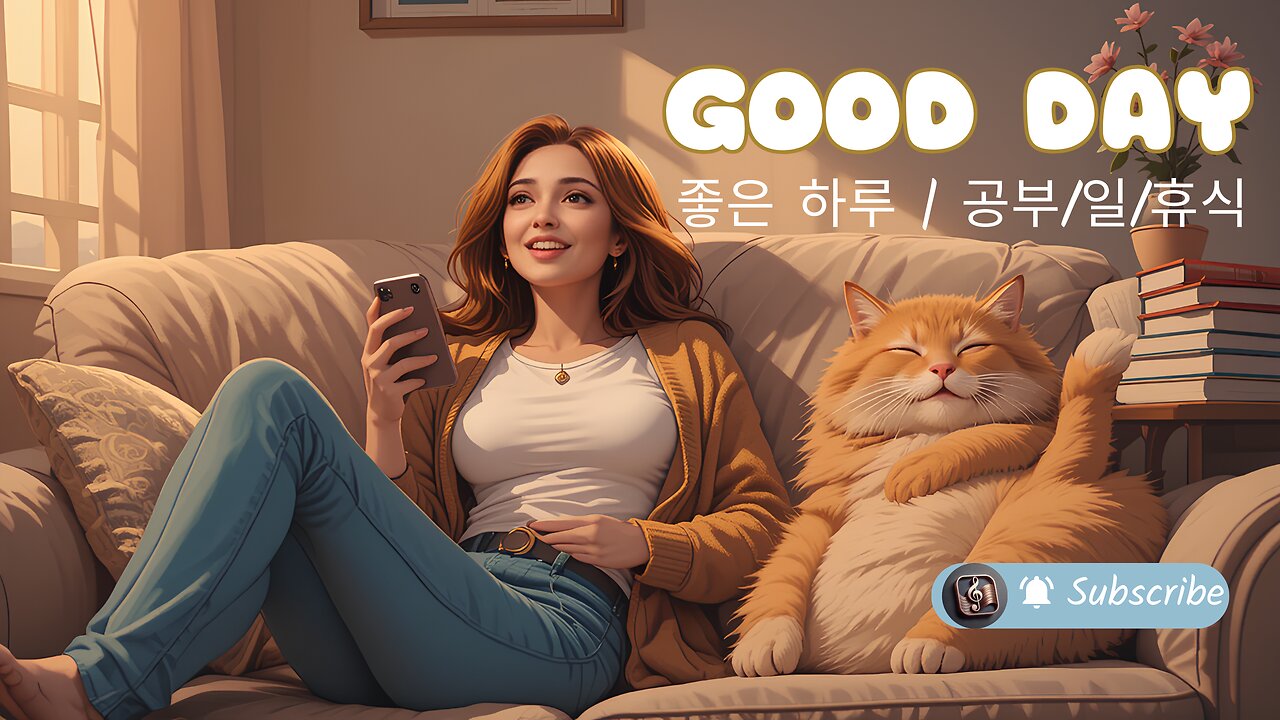 Feel the Gentle Vibes with Sweet & Stylish Pop! : Study/Work/Chill