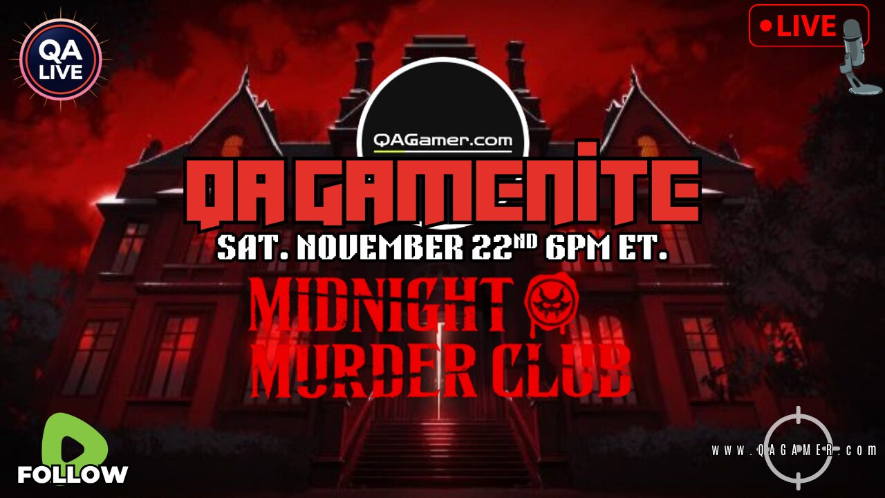 🕵QAGameNite | Midnight Murder Club