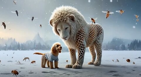 Dog Rescues Lion - Heartwarming Animal Rescue Story