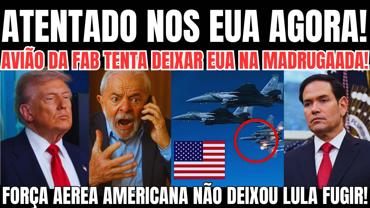 TRAGÉDIA!! ATENTADO A TIROS AGORA NOS EUA!! CASA BRANCA IMPEDE A SAIDA DE LULA!! M0RTES CONFIRMADAS