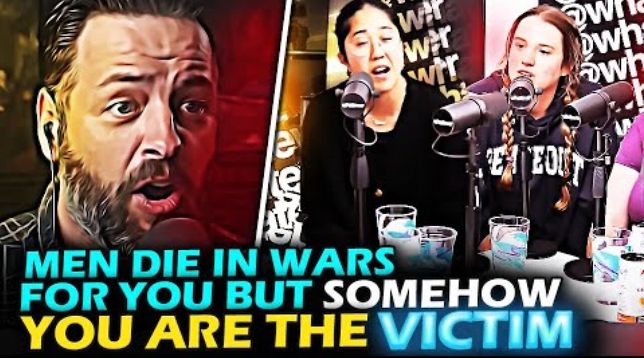 BRAINWASHED feminist has a mental MELTDOWN when her WORLDVIEW gets CRUSHED by Andrew