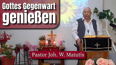 Gottes Gegenwart genießen