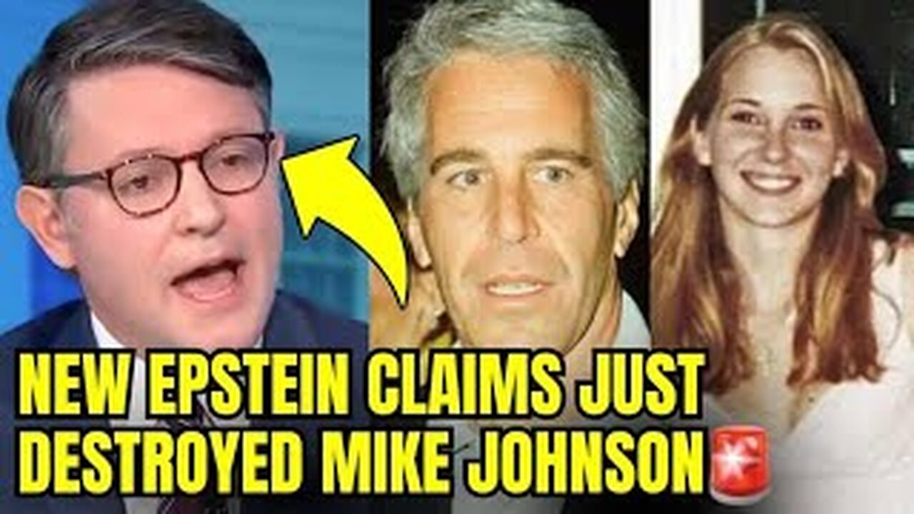 🚨Epstein Victim's New Claims Just RUINED Mike Johnson's Day