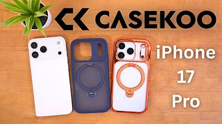 CASEKOO MagicStand iPhone 17 Pro Case Lineup! Full Review!