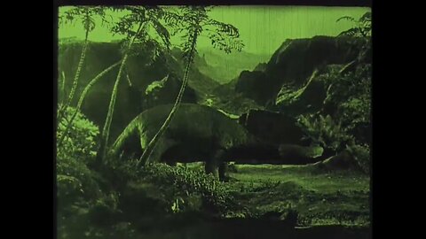 The Lost World (1925) Highlights ~ Silent Dinosaur Spectacular