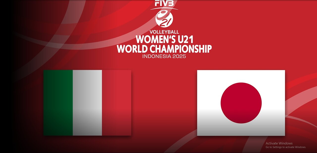 ดูวอลเลย์บอลหญิง U21 ชิงแชมป์โลก 2025 รอบชิงชนะเลิศ ญี่ปุ่น พบ อิตาลี่