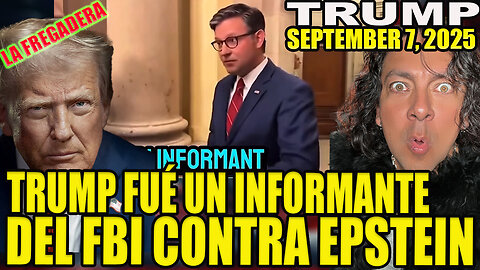 TRUMP FUÉ UN INFORMANTE DEL FBI CONTRA EPSTEIN