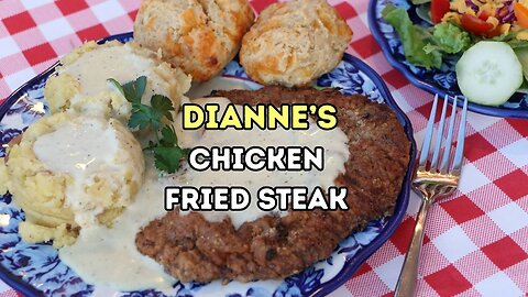 EASY and DELICIOUS Chicken Fried Steak and Gravy #recipe