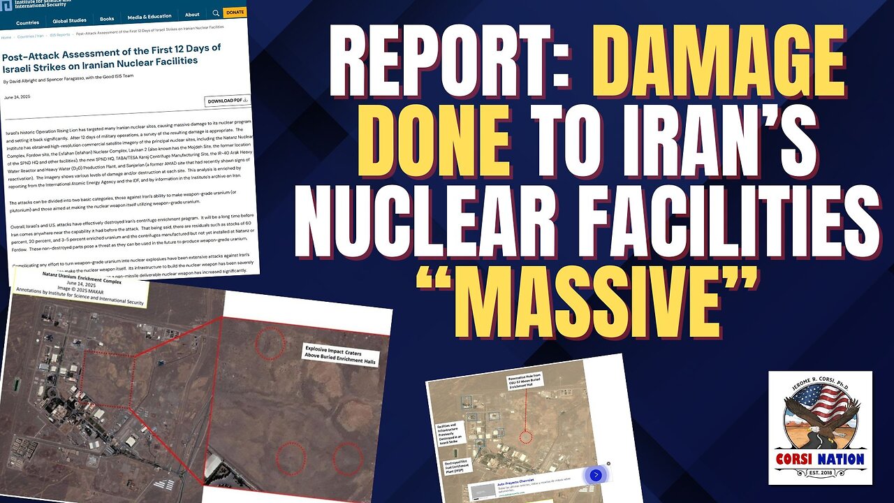 Report: Damage Done to Iran’s Nuclear Facilities “Massive”