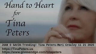 JUAN O SAVIN- Trending! Tina Peters, sharing, solitary, safety- Meri Crouley 11 21 2025