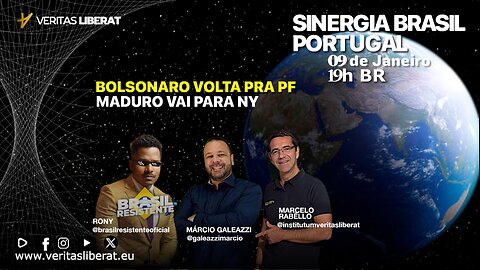 Sinergia Brasil Portugal- 09/01/2026 - Bolsonaro volta para a PF