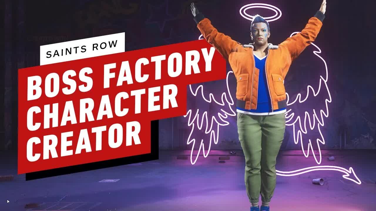 Saints Row - Every Character Customization Option in the Boss Factory