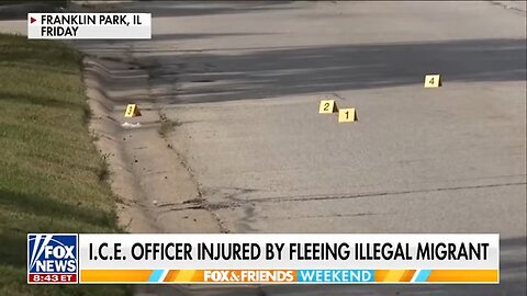 Illegal immigrant drags ICE officer before being shot in Chicago