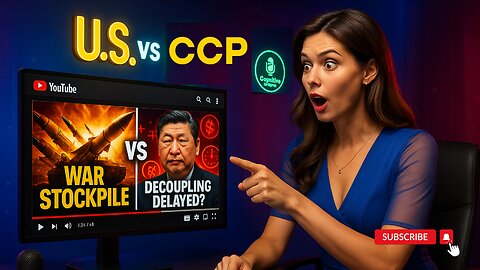 Decoupling Delayed? How CCP Uses U.S. Tariffs to Buy Time & U.S. War Stockpile Surges