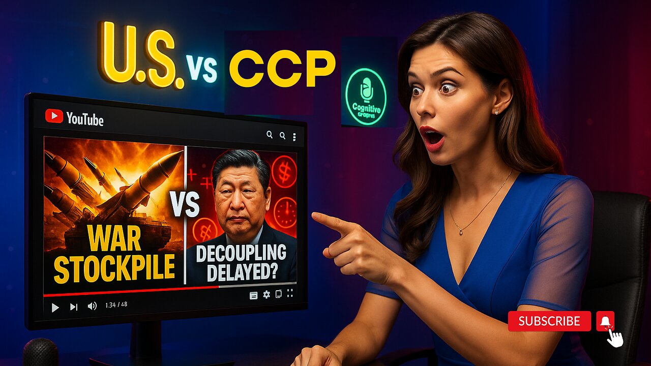 Decoupling Delayed? How CCP Uses U.S. Tariffs to Buy Time & U.S. War Stockpile Surges