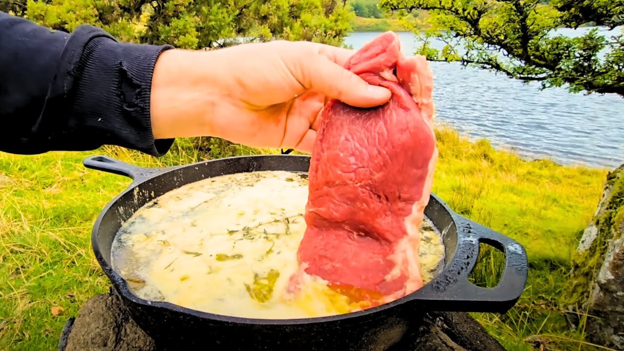 Most Watched *ASMR* Cooked Meals | Butter Baths, Crackling Fire & Nature
