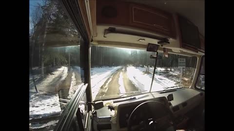 The drive home and crashing my quad copter ,October 10th & 11th camping in Alaska