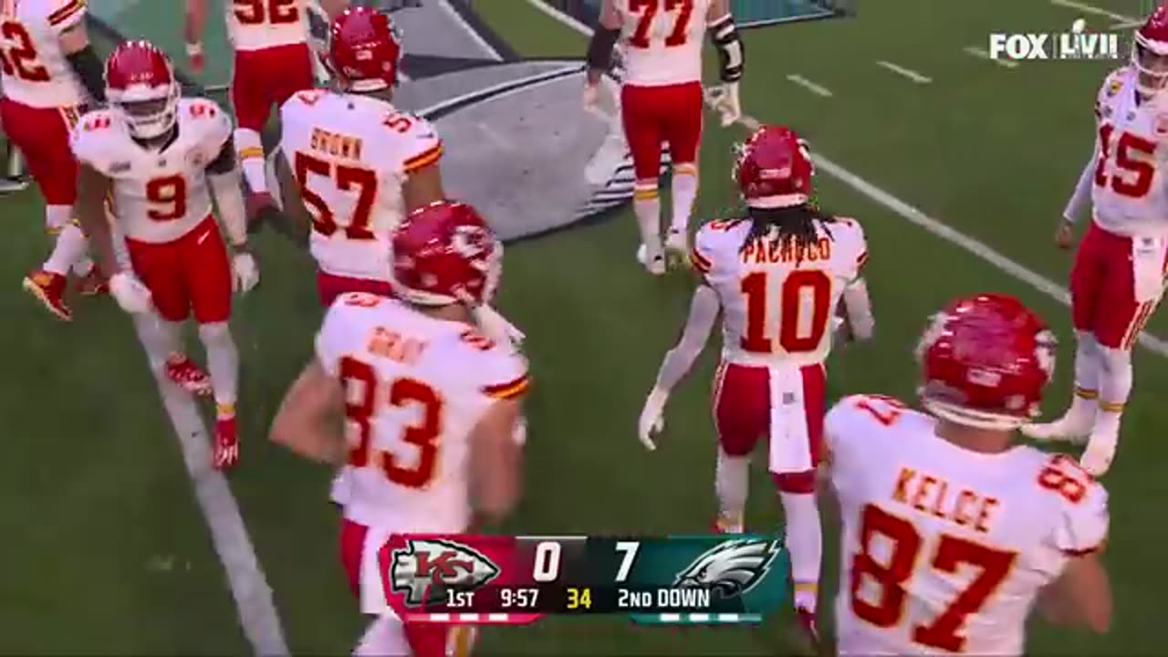 Super bowl # 57, Kansas City Chiefs vs Philadelphia Eagles, February 13, 2023