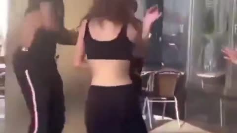 Blacks attack White woman