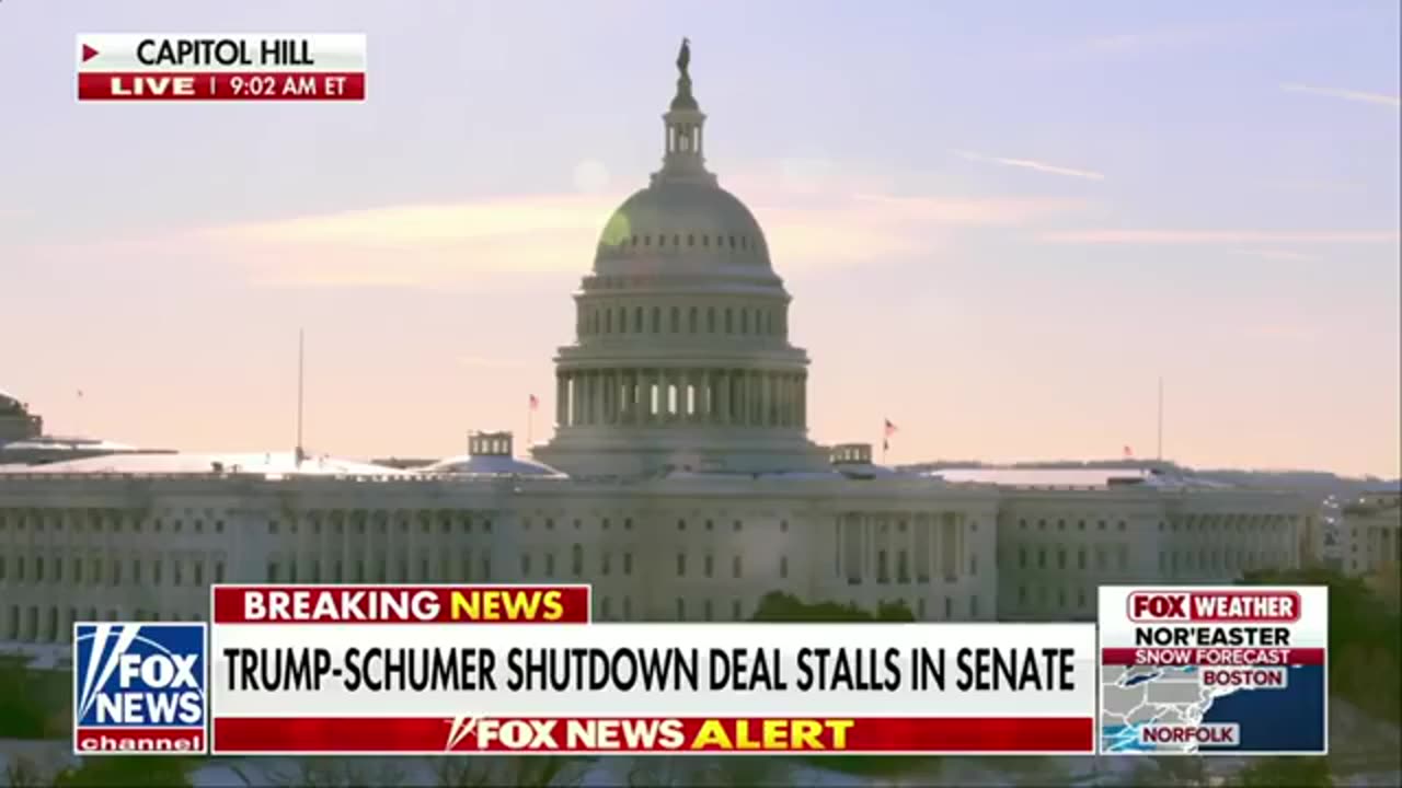 BREAKING: The US government will shut down at MIDNIGHT TONIGHT
