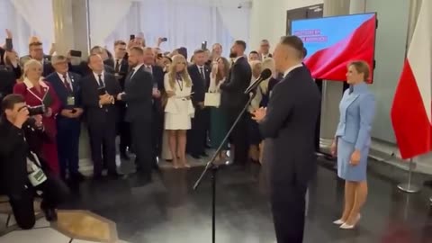 Sejm. Wystąpienie prezydenta Karola Nawrockiego z sali kolumnowej ,,Wygraliśmy dla Polski!''