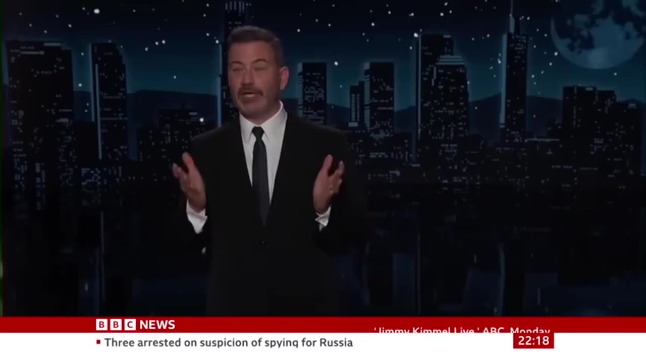 Donald Trump says 'negative' TV networks could lose licences after Kimmel suspension