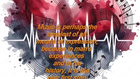 Music is perhaps the