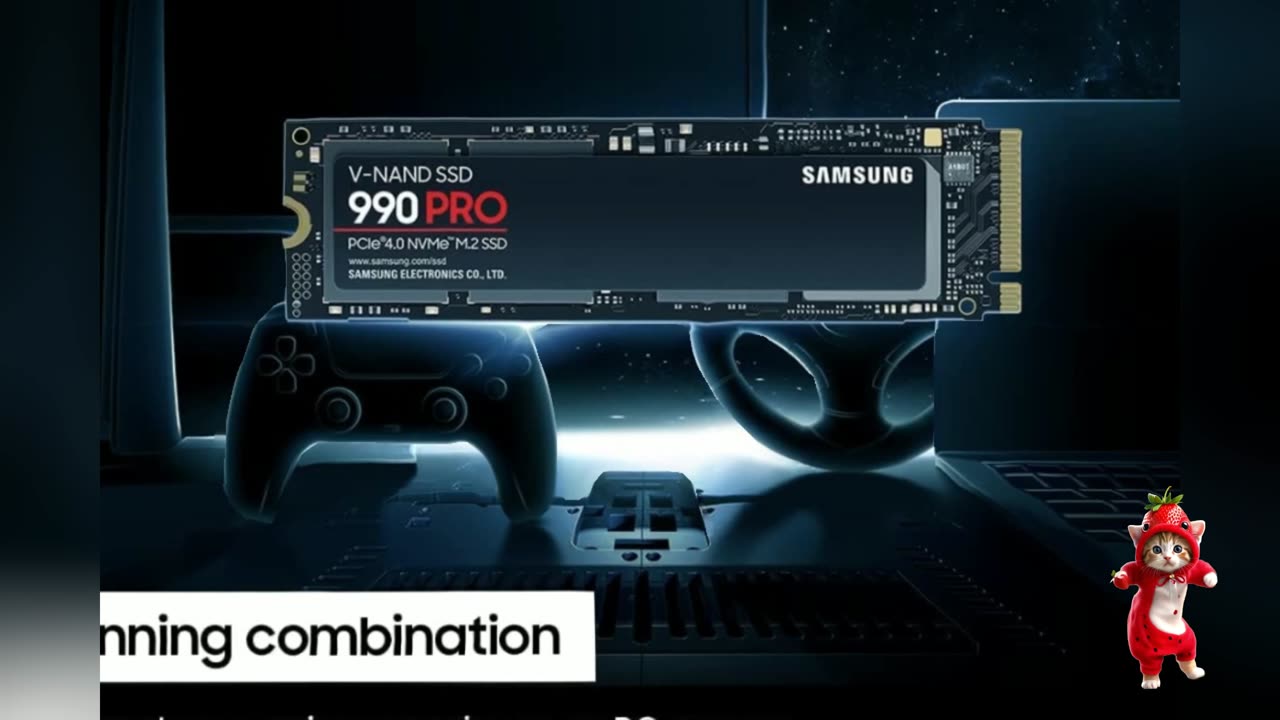 SAMSUNG 990 PRO SSD 4TB PCIe ISSHD for High End Computing, Gaming, and Heavy Duty Workstations