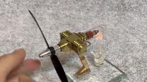 NikolaToy™ Mini Aircraft model Stirling engine model