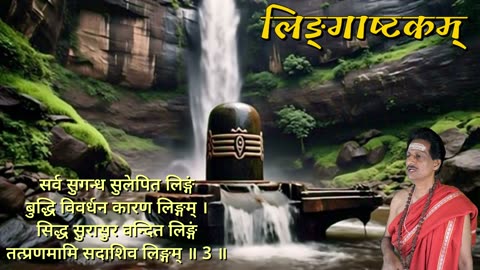 लिङ्गाष्टकम् || Lingashtakam with Sanskrit Lyrics | (Vocal Style-2) भगवान शिव का शक्तिशाली स्तोत्र |