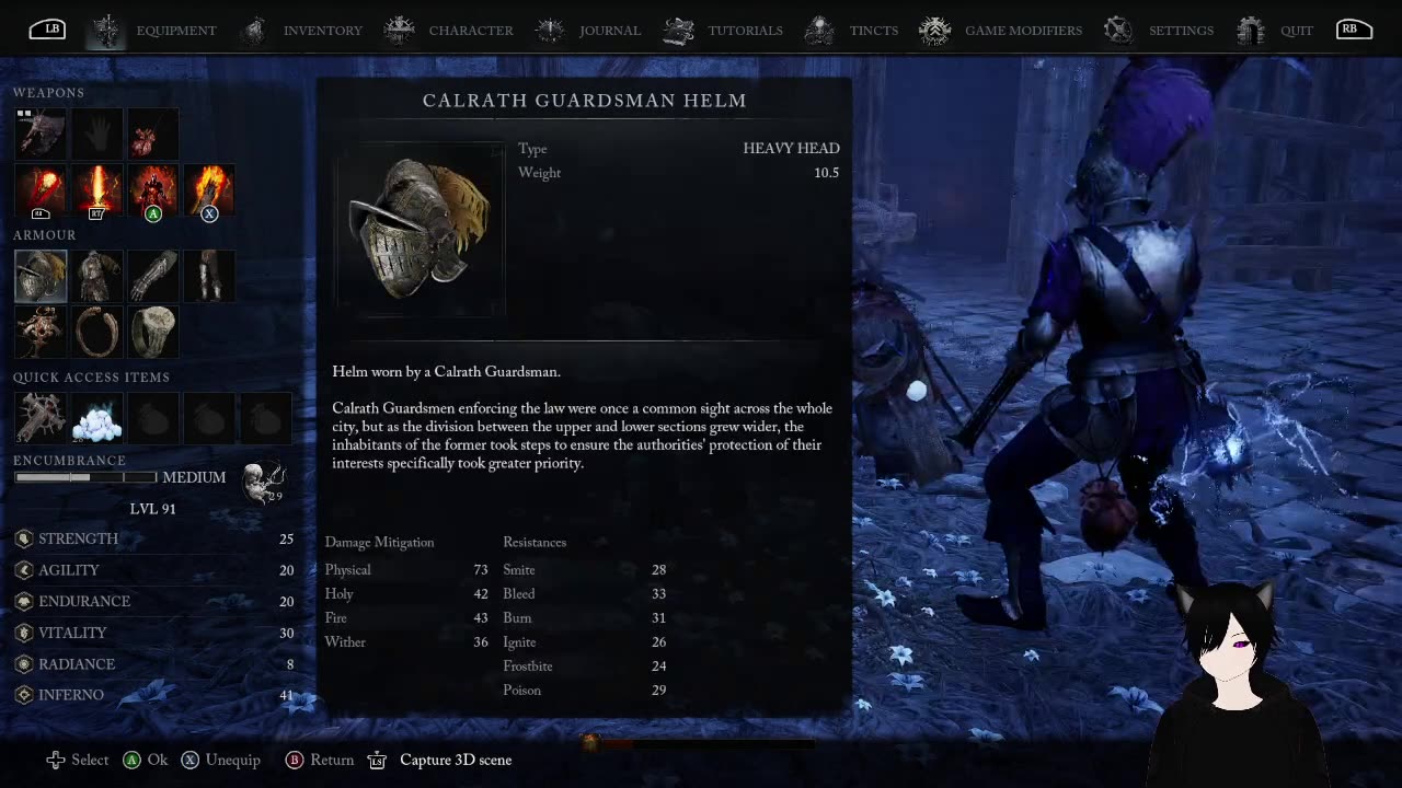 Lords of the fallen with Chara try to doge Chara's a temps to Trick me