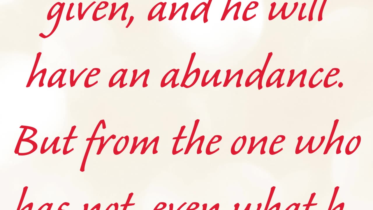 "The Principle of Abundance and Loss" mat 25:29#shorts #shortvideo #youtubeshorts #youtube #ytshorts