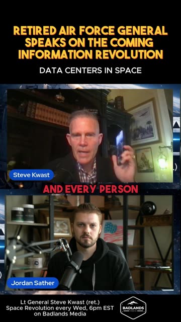 Data Centers in Space = Information Revolution