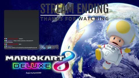 7_8_21 edition of Mario Kart 8 Deluxe. Racing with thegreatgq