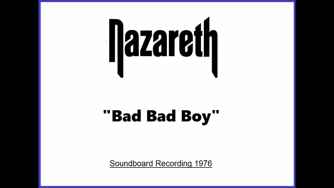 Nazareth - Bad Bad Boy (Live in Portland, Oregon 1976) Soundboard